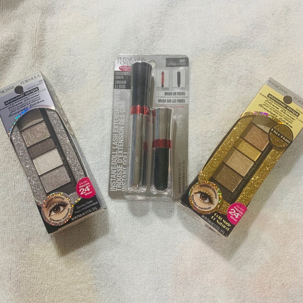 Beautiful eyeshadows&mascara!